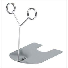 メニュークリップ 【ツインリングスタンド TW-10-S シルバー】 TW-10 幅70 奥行85 高さ100 【グループA】