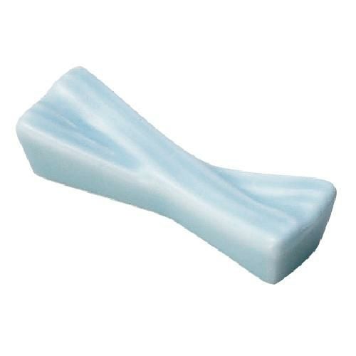 【福重ね 青白 箸置き】 高さ12mm×長径:53mm・短径:18mm10入/業務用食器