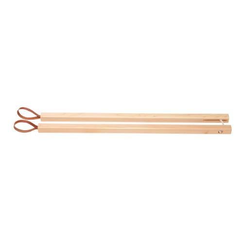 6-084-03/ひのき ウッドコーン 用バー 長 全長160cm