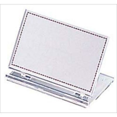 カード立て 【クリスタル カード立て UC2-1 80×50】 UC2-1 幅80 奥行50