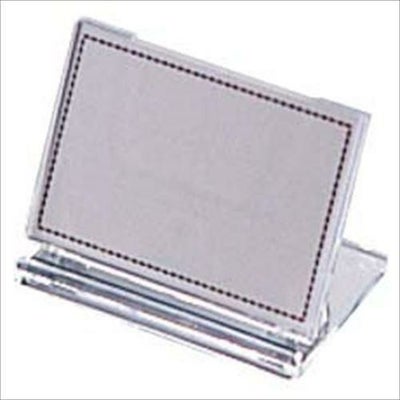 カード立て 【クリスタル カード立て UC3-1 65×45】 UC3-1 幅65 奥行45