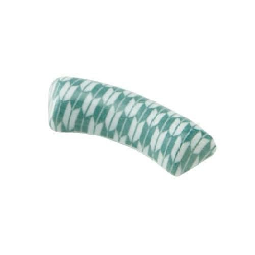 矢絣 緑 扇箸置き 10入