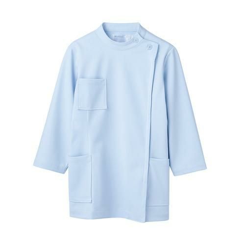 ケーシー レディス 8分袖 サックス レディス 52-113