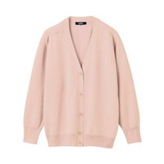 カーディガン レディス 長袖 シェルピンク レディス 56-030