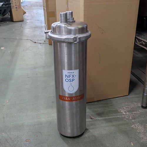 中古】浄水器 メイスイ NFX-OSP 幅104×奥行104×高さ420 【送料別途見積