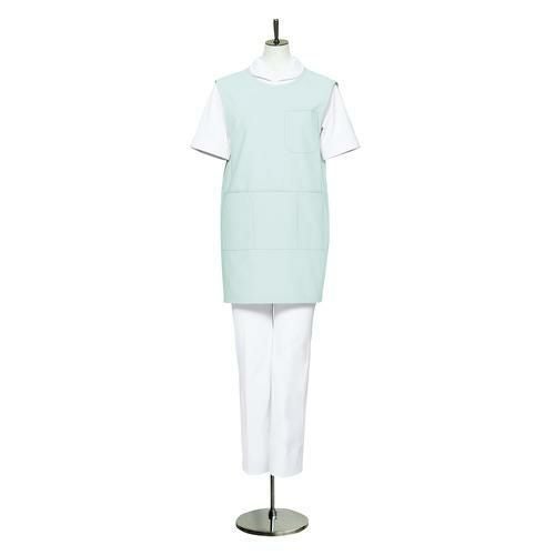 予防衣レディス ノースリーブ ミント レディス 74-227