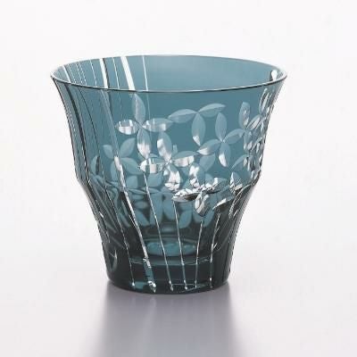 ロックグラス 【オンザロック(水無月)】 高さ90 口径直径:100,最大寸法:100