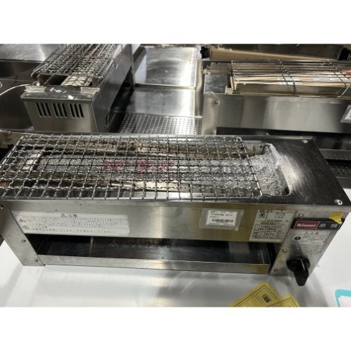 中古】下火式焼物機 リンナイ(Rinnai) RGK-61D 幅609×奥行209×高さ216