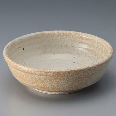 窯変志野 玉渕5.5寸浅丼 韓国食器(椀)
