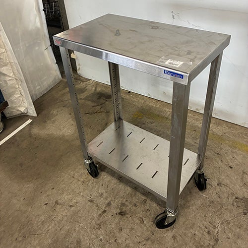 中古】作業台 キャスター付き BGなし 幅600×奥行350×高さ850 【送料 