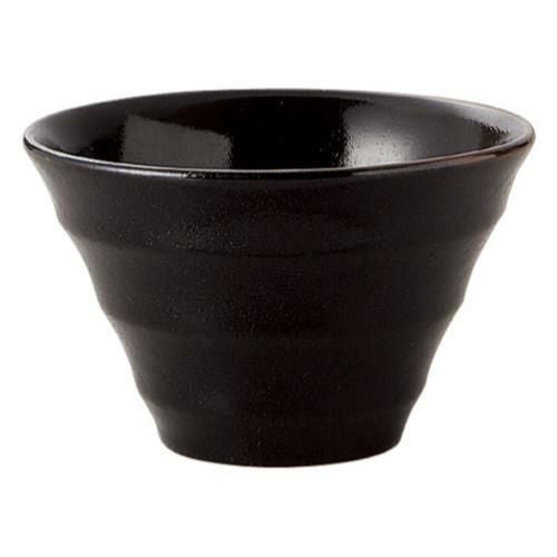 柚子黒天目 渦小丼