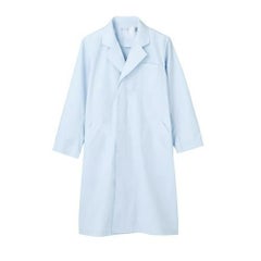 ドクターコート メンズ 長袖 サックス メンズ 51-803