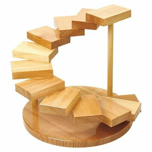 立体盛込 螺旋(十二段)35396