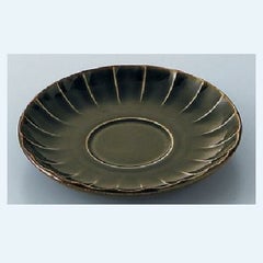 ポンペイ オリーブグリーン ソーサー
