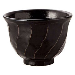 柚子黒天目ねじり小丼