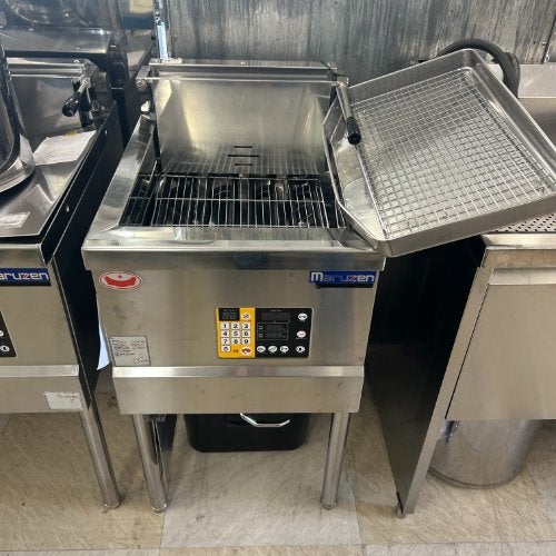 業界最長1年保証】【中古】電気フライヤー マルゼン MEF-18E 幅450