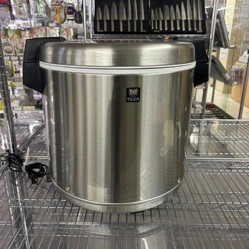 【新品】タイガー　業務用電子ジャー　JHC-A90P （9L/5升） 中古】電子ジャー 5升(ステンレス) タイガー(TIGER) JHC-A90P 幅481