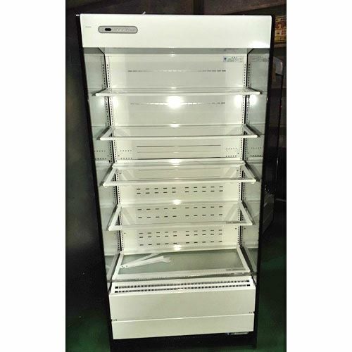 2温度帯 冷蔵多段オープンショーケース フクシマガリレイ(福島工業) MEU-32WKSA5G 幅900×奥行650×高さ1900 【鹿児島店在庫】