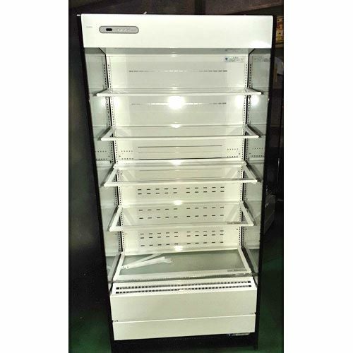 2温度帯 冷蔵多段オープンショーケース フクシマガリレイ(福島工業) MEU-32WKSA5G 幅900×奥行650×高さ1900 【鹿児島店在庫】