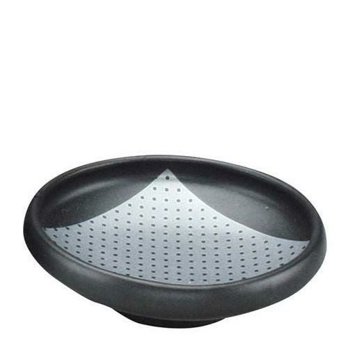 アルセラム強化食器 黒銀彩千代口 EC2－76