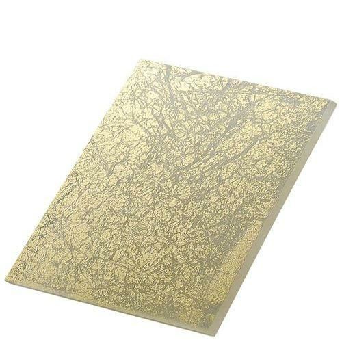 ライクガラス レクタングルプレート 金箔 1202339