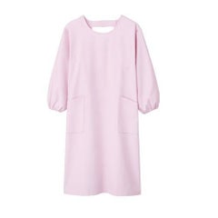 予防衣 兼用 長袖 ピンク 男女兼用 74-403