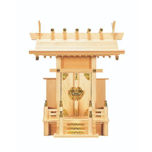 6-098-06/神明(檜) (No.10 中) 約幅39×奥行24×高さ46cm