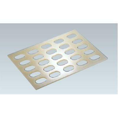 シリコンゴム製シェブロン 小判型 25面