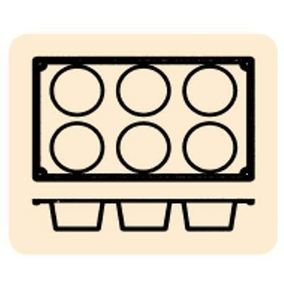 FR008 マフィン 6ヶ取