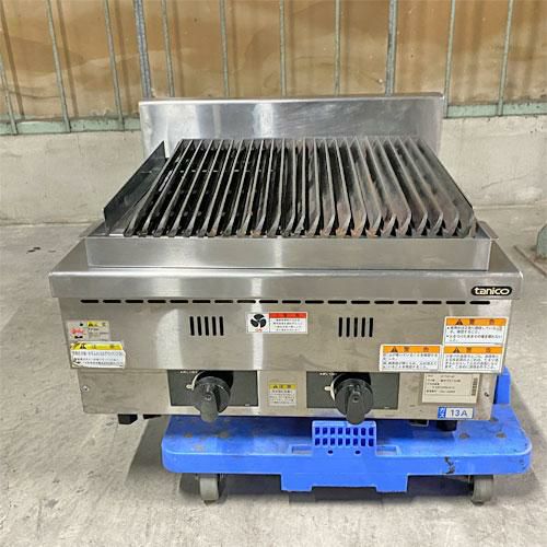 中古】ガスグリラー タニコー N-TGH-60 幅600×奥行600×高さ350 都市