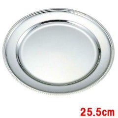 UK 18-8 菊渕 丸皿 10インチ