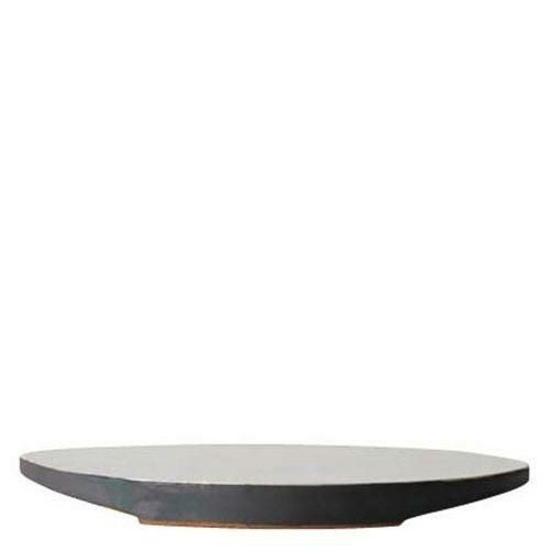 YUKI 瓦食器 Flat plate 190(平皿 丸)