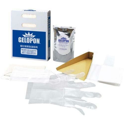 嘔吐物緊急凝固剤セット ゲロポン 175-W