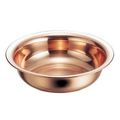 純銅 洗面器 32cm 【同梱グループA】