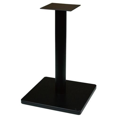 テーブルレッグ 角ベース 2人用 1ポール 【テンポスオリジナル】 適合天板サイズ：600×750(mm) 1年保証/