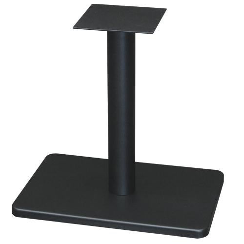 【即納可】 テーブルレッグ(LOWタイプ) 角ベース 4人用 1ポール 【テンポスオリジナル】 適合天板サイズ：900×500(mm) 1年保証/