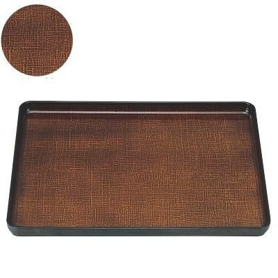 大寿布目盆ブラウンかすりSL尺1 ブラウン