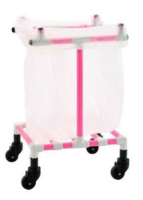 イレクター ゴミカート(ゴミ箱台車)45L ピンク(P1)