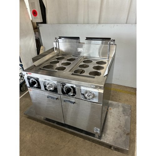業界最長1年保証】【中古】ゆで麺機 タニコー THU-90AW 幅900×奥行750