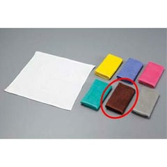 スレン染 ウォッシュタオル/おしぼり #120(12枚入)ダークブラウン340×340