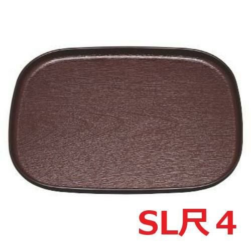 大寿木目小判盆新溜SL尺4