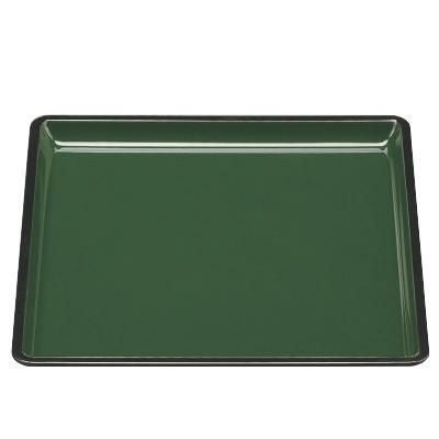 越前角盆グリーン天黒SL尺1 グリーン天黒