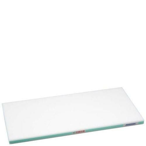 抗菌かるがるまな板 SDK 750×350×25 ホワイト／緑線