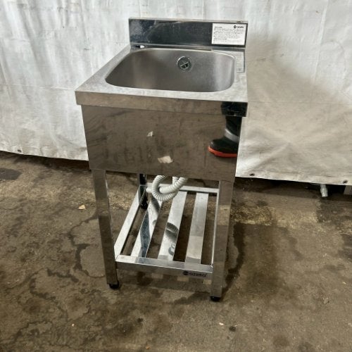 中古】一槽シンク BGあり 東製作所(アズマ) 幅450×奥行600×高さ800 