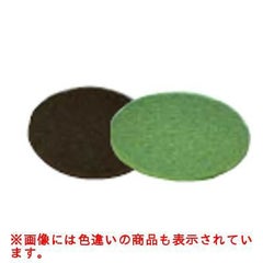 ポリッシャーCP-12K用フロアパッド シックライン(5枚入)黒 剥離用