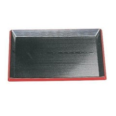 ★利休盆黒天朱SL尺2 黒天朱