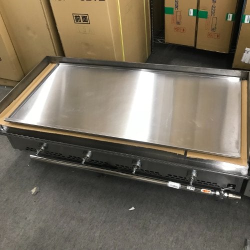 業務用/新品】【マルゼン】ガスグリドル サーモスタット付 MGG-126TB