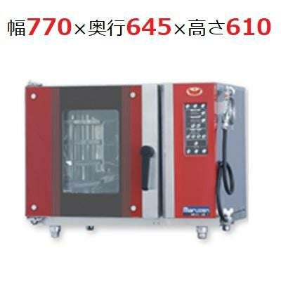 【マルゼン】ベーカーシェフシリーズ ベーカリーコンベクションオーブン 天板4枚仕様 MBCO-4E 三相200V 幅770×奥行645×高さ610(mm)
