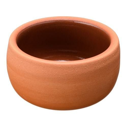 テラコッタ ミニ容器(6個入) 平まる