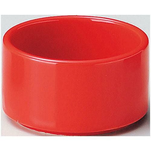 丸皿 スタッカー浅65 赤 小皿